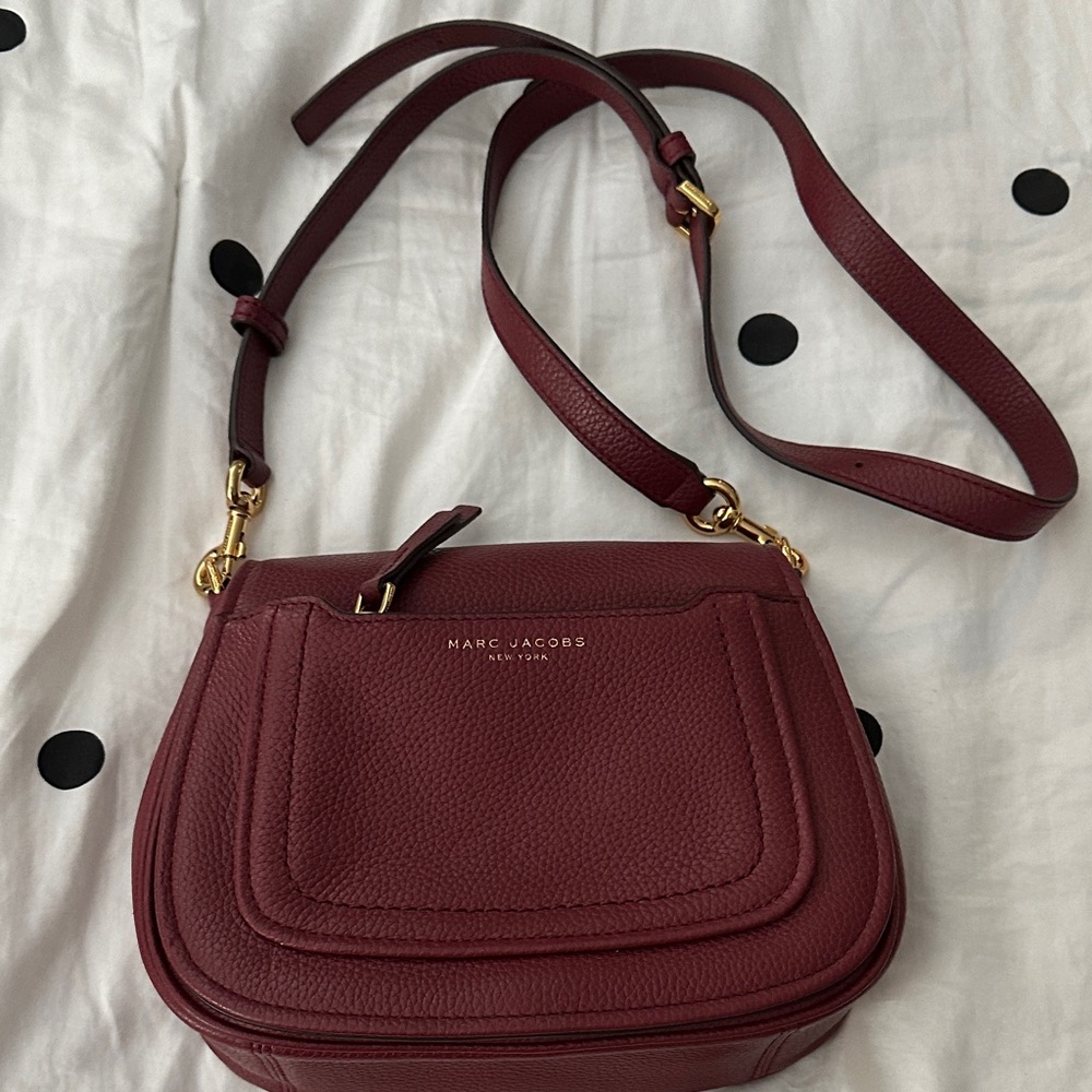 Marc Jacobs Deep Red Crossbody Bag